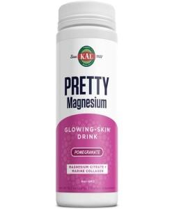 KAL Pretty Magnesium Citrate Powdered Drink Mix Pomegranate 10.7 Oz