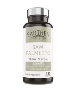 Earthen 180 Capsules Saw Palmetto Dietary Supplement