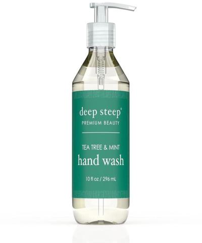 Deep Steep Premium Beauty Vegan Tea Tree Mint Liquid Hand Wash