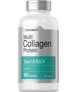 Horbaach Multi Collagen Protein 2000mg Gluten Free 180 Caps