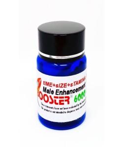 Booster 6000 Male Enhancement 6 Pill Bottle