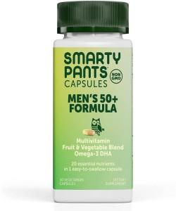 Smarty Pants Men's 50 Plus Formula Multivitamin 30 Veggie Capsules