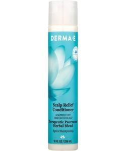 Derma E Vegan Scalp Relief Conditioner Psorzema Herbal Blend 10 Oz