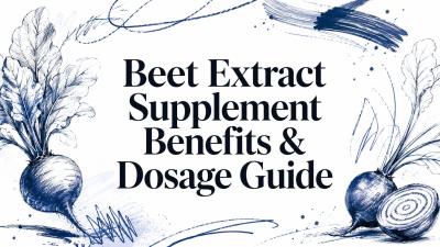 Beet Extract Supplement Benefits & Dosage Guide