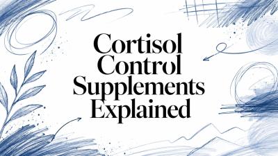 Cortisol Control Supplements Explained