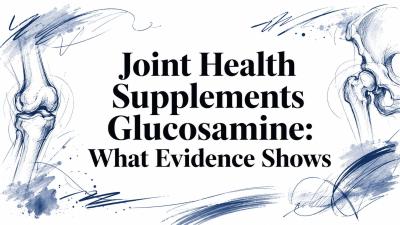 Joint Health Supplements Glucosamine: What Evidence Shows